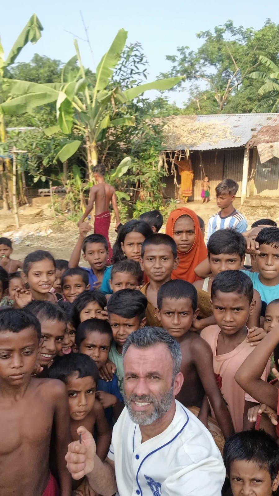 Community near a water point